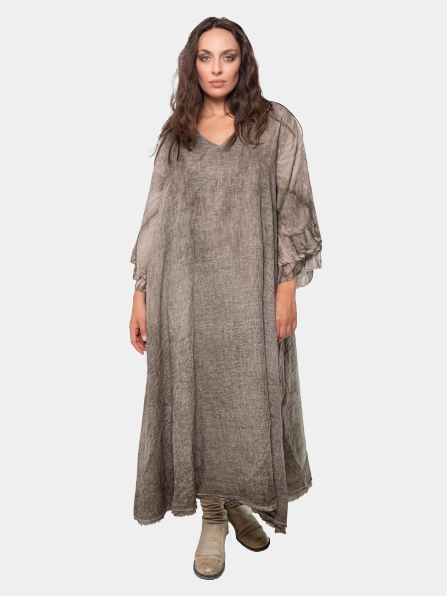 layered shift dress Double Layer V Neck published_date:2026-07-17T17:02:51Z