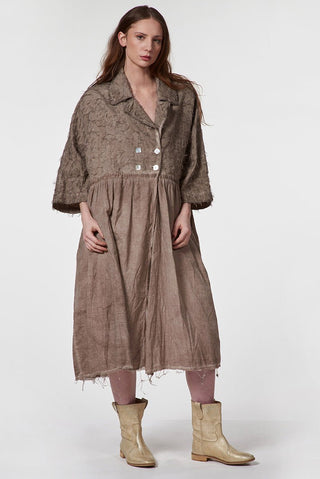 2 - Fabric Oversized Kimono - Style Jacket - Baci Fashion