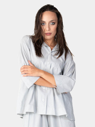 3/4 Long Sleeve Cotton Shirt - Baci Fashion