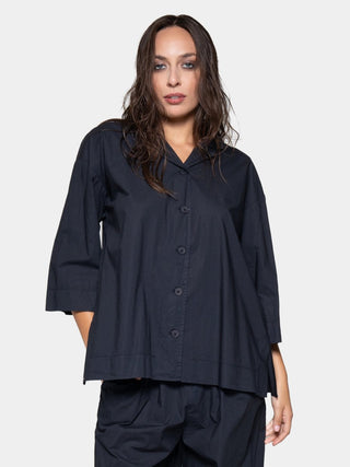 3/4 Long Sleeve Cotton Shirt - Baci Fashion