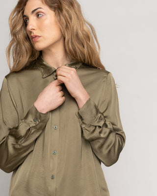 Silky Classic Button Up Shirt