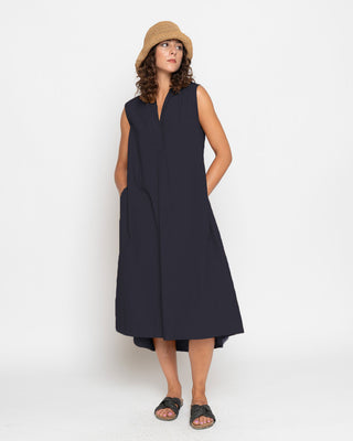 Shawl Collar Tank Dress