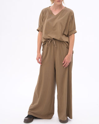 Organic Cotton Palazzo Elastic Pants