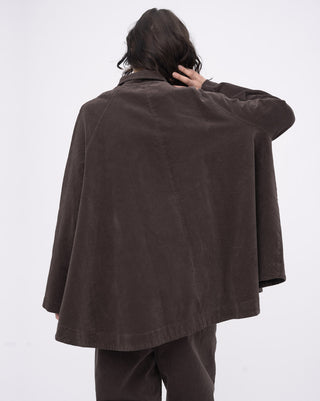 Cotton Flare Button Coat