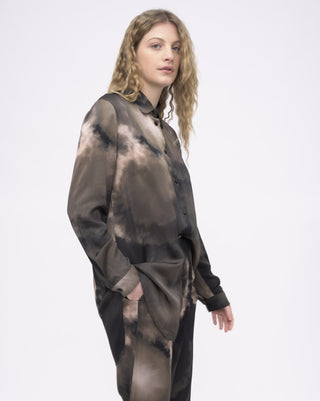 Tie-Dye Long Sleeve Shirt