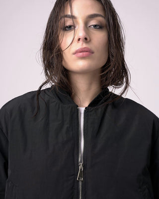 2 Pocket Oversized Bomber Jacket