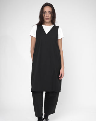 V Neck Back Bow Dress