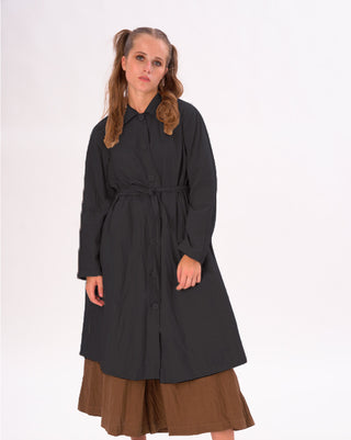 Organic Cotton Belted Smock Dress