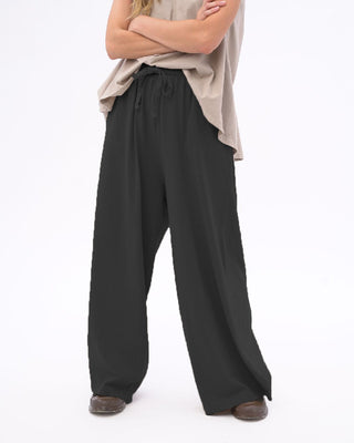 Organic Cotton Palazzo Elastic Pants