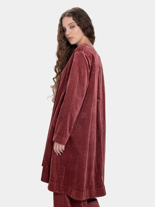 Velvet V-Neck Tunic
