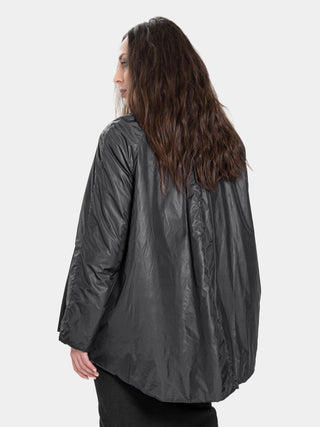 Raglan Sleeve Padded Swing Coat