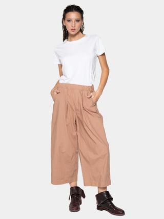 Elastic Waist Organic Cotton Culottes