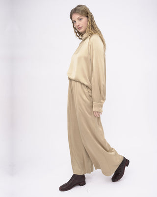 baci fashion Elastic-Waist-Silk-Palazzo-Pants-side-view