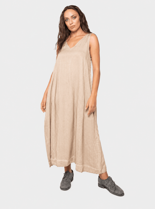 Amphora V Neck Tank Dress - Baci Fashion