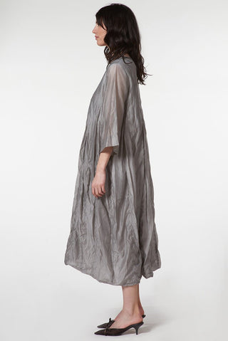 Anphora Dress with Pleats - Baci Fashion