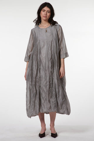 Anphora Dress with Pleats - Baci Fashion