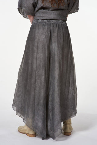 Asymmetric Cut Palazzo Pants - Baci Fashion