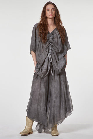 Asymmetric Cut Palazzo Pants - Baci Fashion