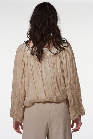 Balloon - Shirt with Square Neckline - Baci Fashion