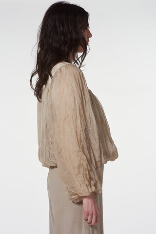 Balloon - Shirt with Square Neckline - Baci Fashion