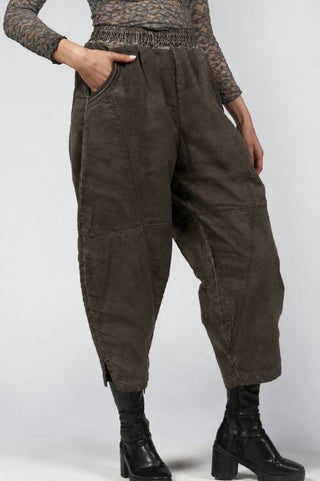 Barrel Pants with Organza Overlay - Baci Fashion