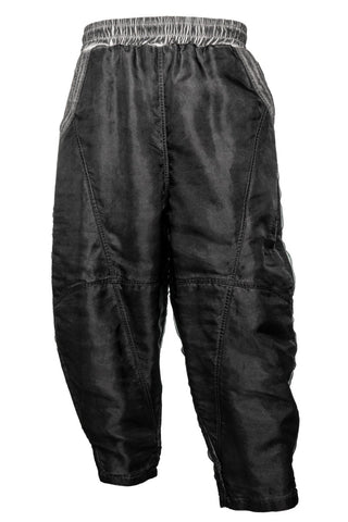 Barrel Pants with Organza Overlay - Baci Fashion