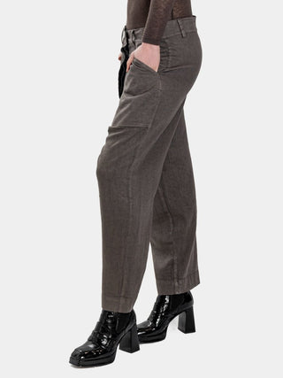 Belted Patch Pocket Trousers - Baci Fashion