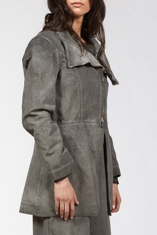 Biker Jacket with Zipper - Baci Fashion