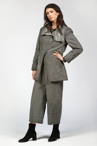 Biker Jacket with Zipper - Baci Fashion