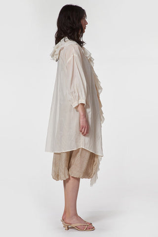 Boho Tunic with Front Ruffles - Baci Fashion