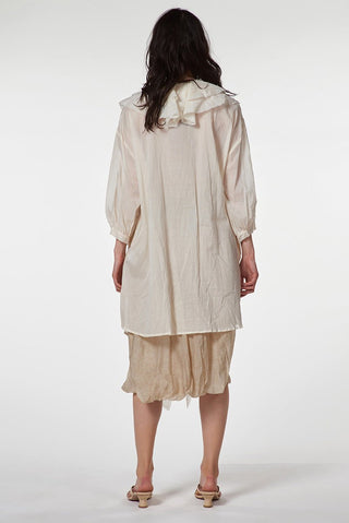 Boho Tunic with Front Ruffles - Baci Fashion