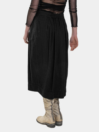 Box Pleated Midi Skirt - Baci Fashion