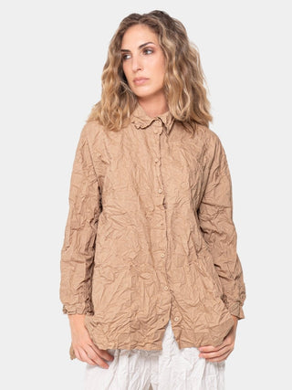 Button Down Swing Shirt - Baci Fashion