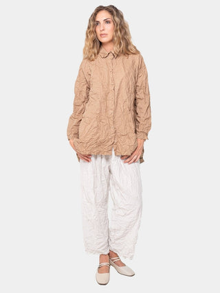 Button Down Swing Shirt - Baci Fashion