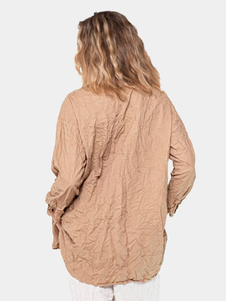 Button Down Swing Shirt - Baci Fashion