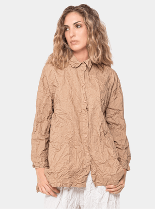 Button Down Swing Shirt - Baci Fashion