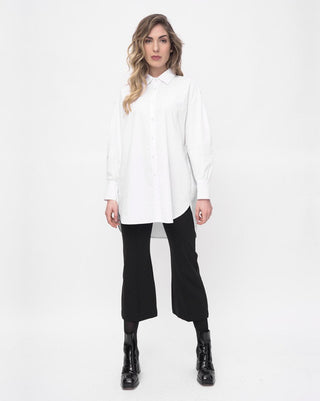 Button Up Long Sleeve Shirt - Baci Fashion