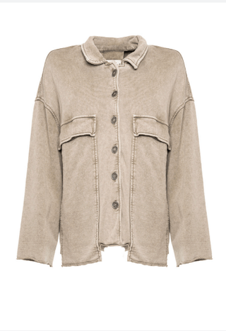 Cargo Jacket with Front Pockets - Baci Fashion