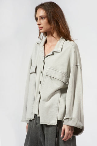 Cargo Jacket with Front Pockets - Baci Fashion