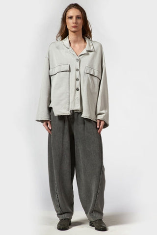 Cargo Jacket with Front Pockets - Baci Fashion