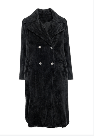 Corduroy Long Coat - Baci Fashion