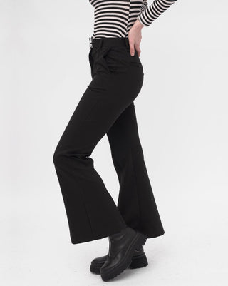Cotton Blend Work Pant - Baci Fashion