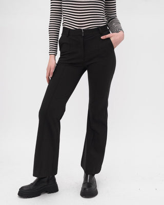 Cotton Blend Work Pant - Baci Fashion