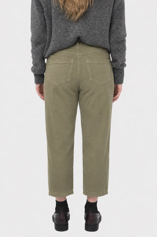Cotton Corduroy Straight Leg Pant - Baci Fashion