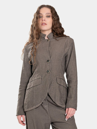 Cotton Flap Pocket Jacket - Baci Fashion