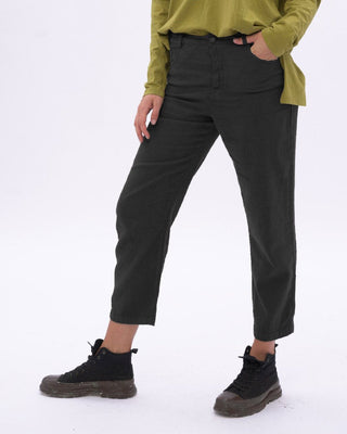 Cotton Linen Blend Pants - Baci Fashion