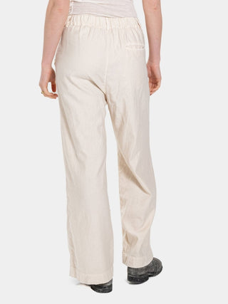 Cotton - Linen Palazzo Trousers - Baci Fashion