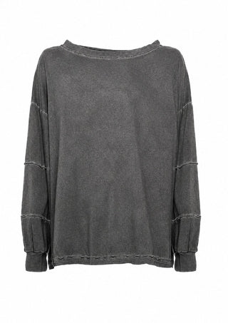 Cotton Oversized Sweatshirt - Baci Fashion