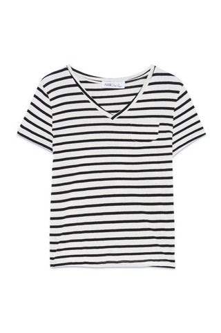 Cotton T-Shirt with Pocket - Baci Fashion