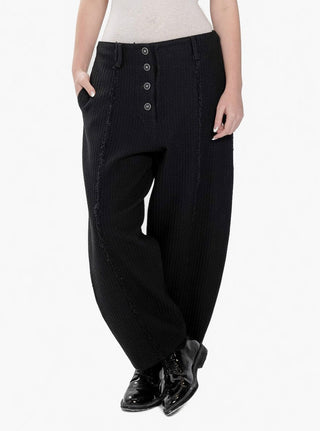 Cotton Trousers with Cuts - Baci Fashion